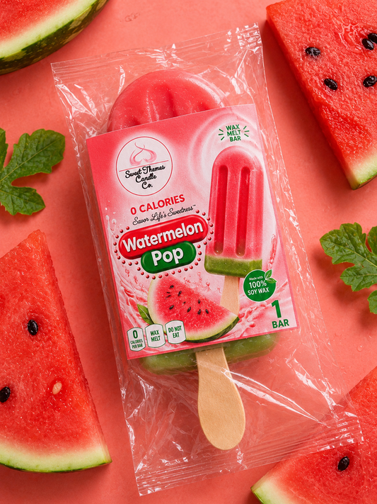 Watermelon Pop Wax Melt | Sweet Themes Candle Co.