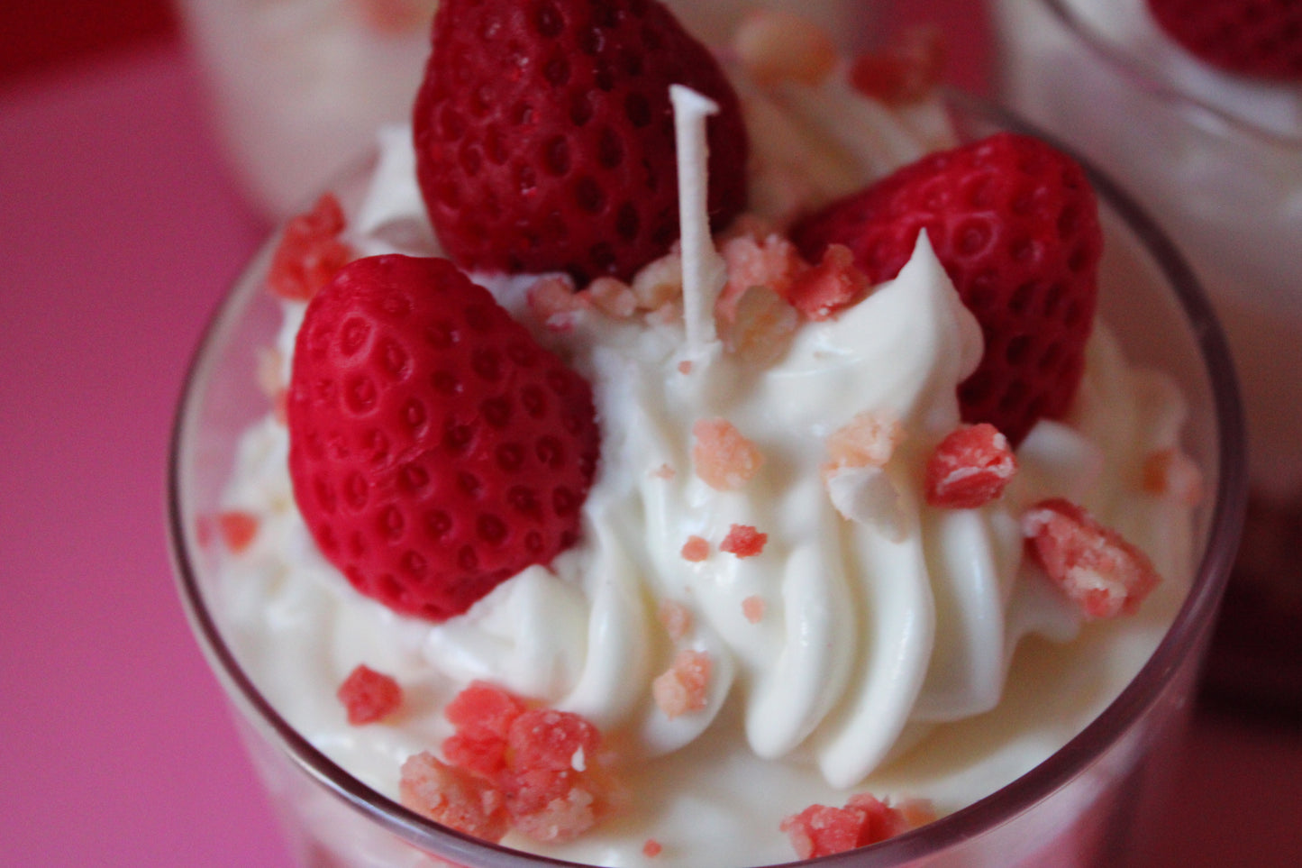 Strawberries and Whipped Cream Parfait