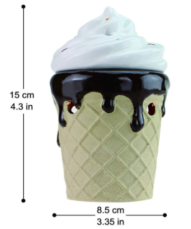 Wax Warmer/ ice-cream cone